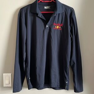 Redbull long sleeve polo